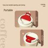 TOMIC Ceramic Lined Insulated Coffee Mug