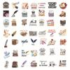 50 Cartoon Writer Graffiti Stickers Personalized Decorative Guitar Notebook Suitcase DIY Waterproof