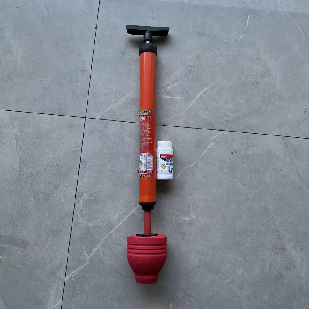 Powerful One-Shot Toilet Unclogger - Fast & Effective Sewer Suction Tool