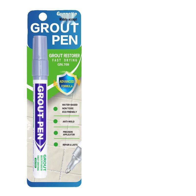 Guangna 709 Waterproof Grout Pen for Ceramic & Floor Tiles - Gap Repair & Adhesive Paint Pen