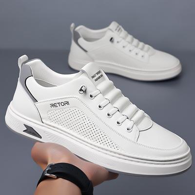 Neue Sommer Herren kleine weiße Schuhe atmungsaktive Board Schuhe Herrenmode vielseitige Schuhe trendige Freizeitschuhe Herrenschuhe