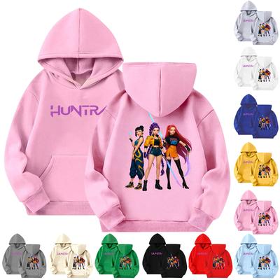 Kadın Kapüşonlu Degrade Baskılı Uzun Kollu Sweatshirt Bol Kadın Sweatshirt Sweatshirt