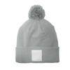 Beechfield Pom Pom AppliquÃ© Patch Beanie