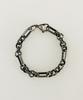 Sexto [Bracelet][Surgical Steel] 48 Chain Bracelet Vintage Silver
