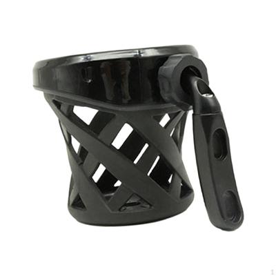 Motorcycle Drink Cup Holder Basket Aluminum Alloy Rubber Sturdy Adjustable Universal Motorbike