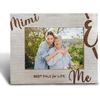 Mom Picture Photo Frames 5x7 - Gifts from Daughter Son for Mother's Day Birthday, Family Picture Frame for Mommy and Me, Wooden Picture Frames