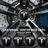 4Pcs Car Emblem Wheel Hub Center Cap Sticker Rim Badge Cover For Model 3 Y S X Cybertruck Juguete Roadster Coil Bonina