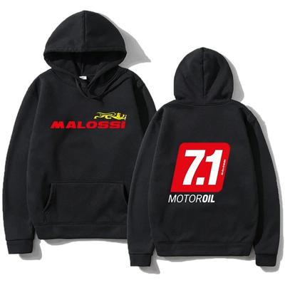 Malossi Themed Hoodie Unisex's and WoUnisex's Sweatshirts Printed Unisex Streetwear Hip-hop Style Autumn/winter Fashion Hip-hop Top