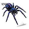 Halloween Car Sticker Spider Decorative for Car, Broken Hole Effect Dog Cat Holiday Decoration Decal Owl Self-Adhesive Sticker, Waterproof Removable