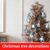 Ornements de Noël Gnomes en Bois 2D, Décorations d'Arbre de Noël, Ensemble de Plaques en Bois