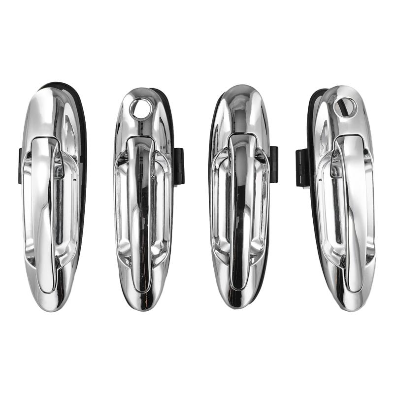 A58X-Front Rear Left&Right Exterior Door Handle For Toyota Land Cruiser LC100 4500 4700 1998-2007 Lexus LX470 69220-60061