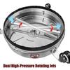 15-inch Stainless Steel High-Pressure Floor Washer for Household and Courtyard Cleaning