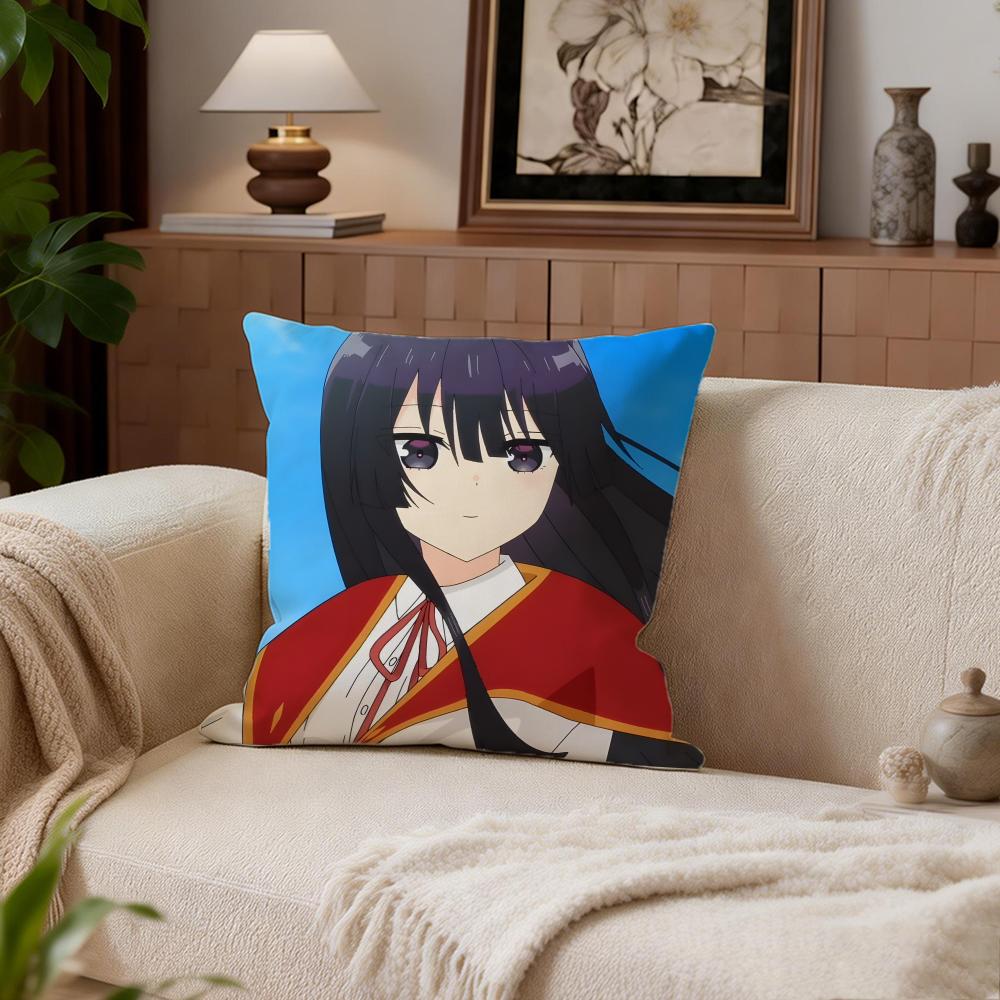 Fantasy Villainess Level 99 Cushion Cover Cushion Cover Set 4Pcs 50X50 45X45 40X40 Pillowcase Decorative Sofa Home Decor