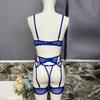 Embroidered Patchwork Lace Straps For Fun Lingerie Set Underwear