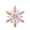Christmas Clear Acrylic Hanging Ornament Glitter Snowflake Butterfly Reindeer Dancing Girl Tree Angel Wing Key Wreath Xmas Hanging Decoration