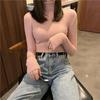 Casual Solid Basic Knitted Blouse Women Elegant Turtleneck Long Sleeve Tunic Auturm Bottoming Pullover Tops  new