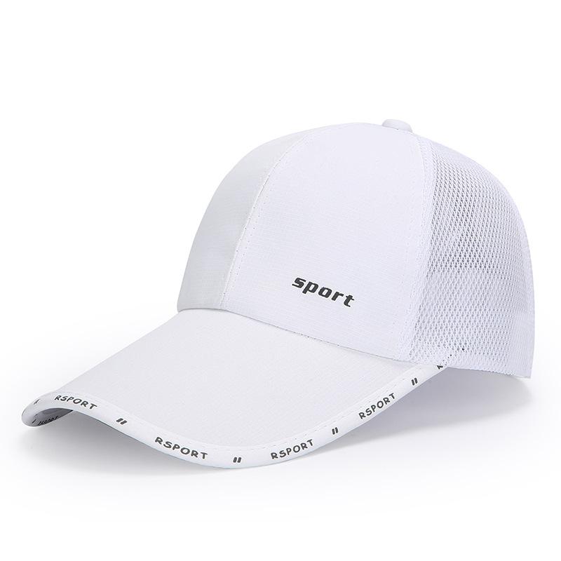 Spring Summer Outdoor Thin Baseball Cap Men's Sunshade Sunscreen Cap Breathable Quick-Drying Cap