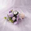 Fertige Blumen Häkelblumensträuße Heimdekoration Handgestrickter Tulpenstrauß Valentinstag Geburtstagsgeschenk