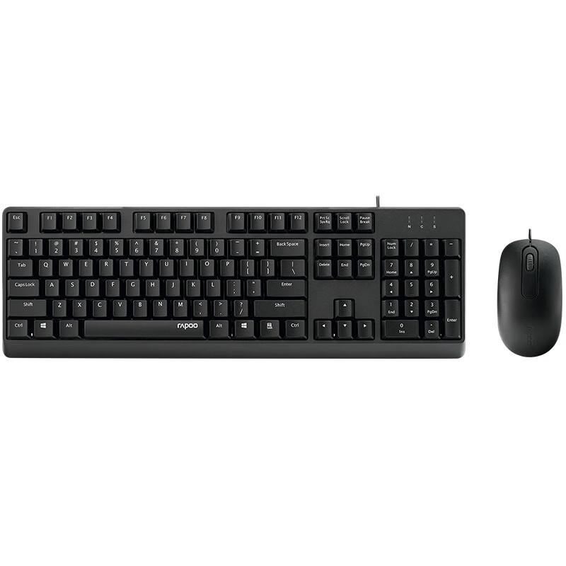 

Rapoo NX1500 Wired Keyboard and Mouse Combo