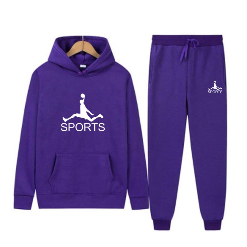 

Классический комплект для отдыха 2024 года, осенний новый спортивный комплект с капюшоном с индивидуальным рисунком и принтом 3XL