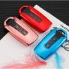TPU 3 Buttons Car Key Case Cover For VW Volkswagen Touareg 2018 2019 2020 2021 2022 2023 Remote Key Protector