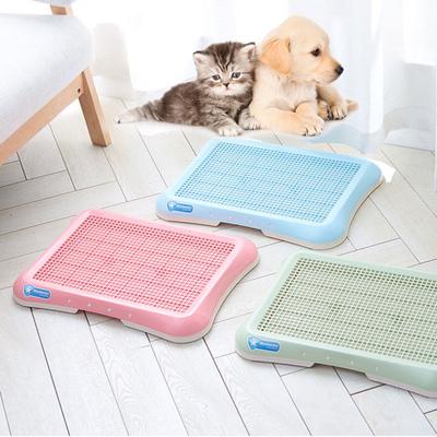 Plastic Dog Toilet Potty Pet Toilet Puppy Litter Tray Training Toilet Easy To Clean