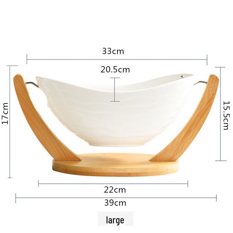 DX Retro Ceramic Fruit Basket