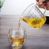 Kök frukostvåg mätkopp hög borosilikat förtjockad glas mätkopp mjölktekopp, kök bakning mätkopp 250 ml