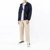 Polo Ralph Lauren FW21 Logo Embroidered Softshell Fabric Hooded Jacket Men Jackets Blue 710832204-001