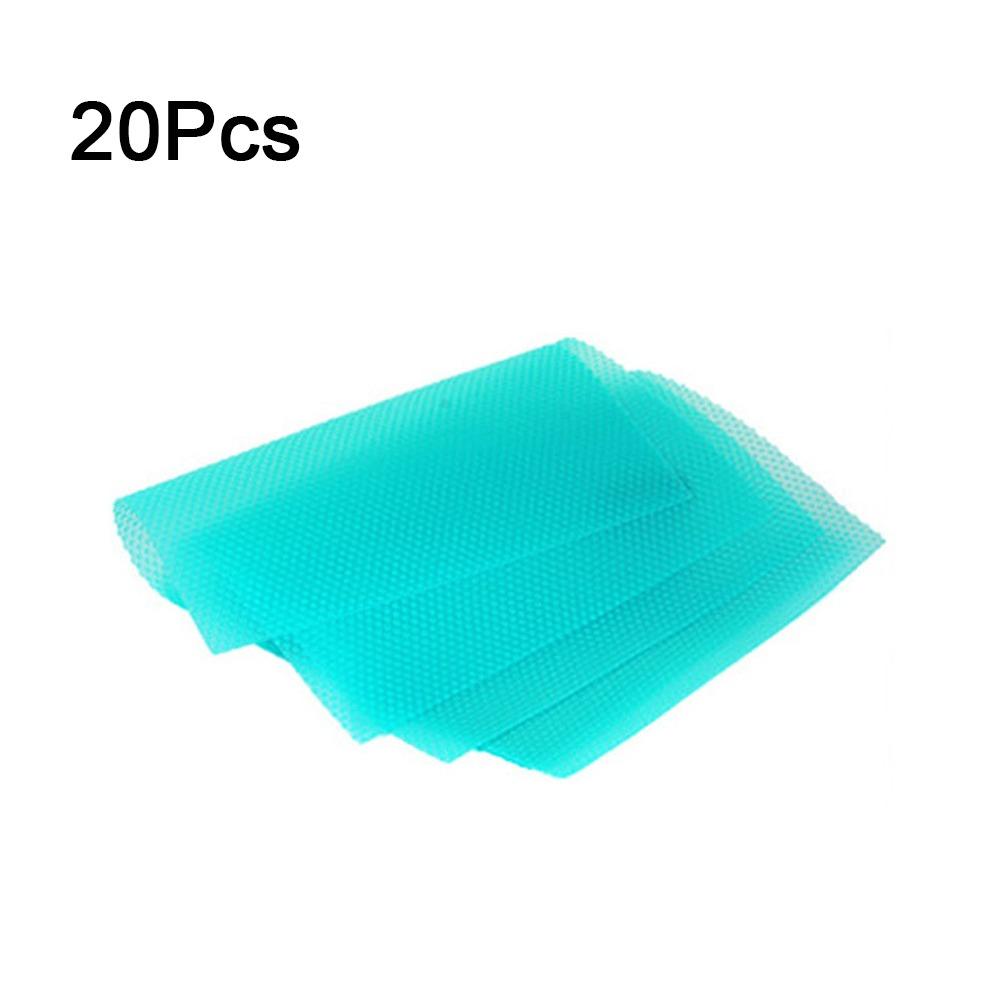 

EVA Waterproof Refrigerator Liner Mat Cuttable Cabinet Drawer Placemat Table Drawer Mats for Home синій