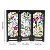 Creative Chinese-Style Floral Bird Acrylic Screen Ornament Retro Pattern Screen Crafts Desk Display Craft Home Decoration Gift
