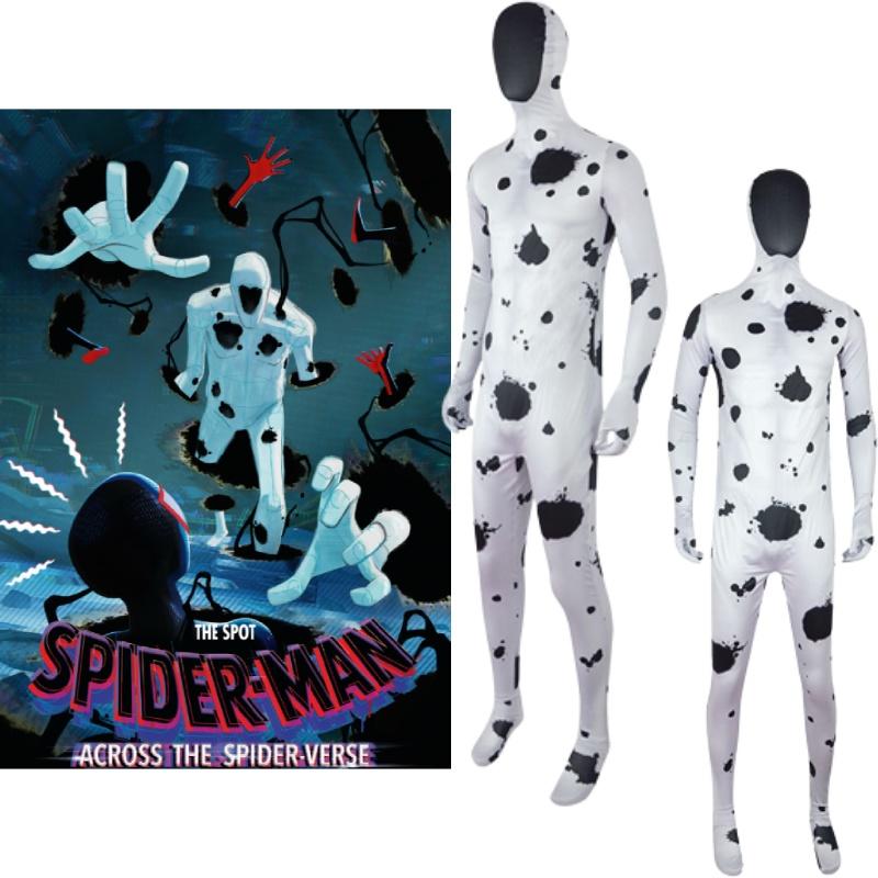 Marvel Spider-man Villain Spotted Bodysuit Cosplay Costume Funny Streetwear Style