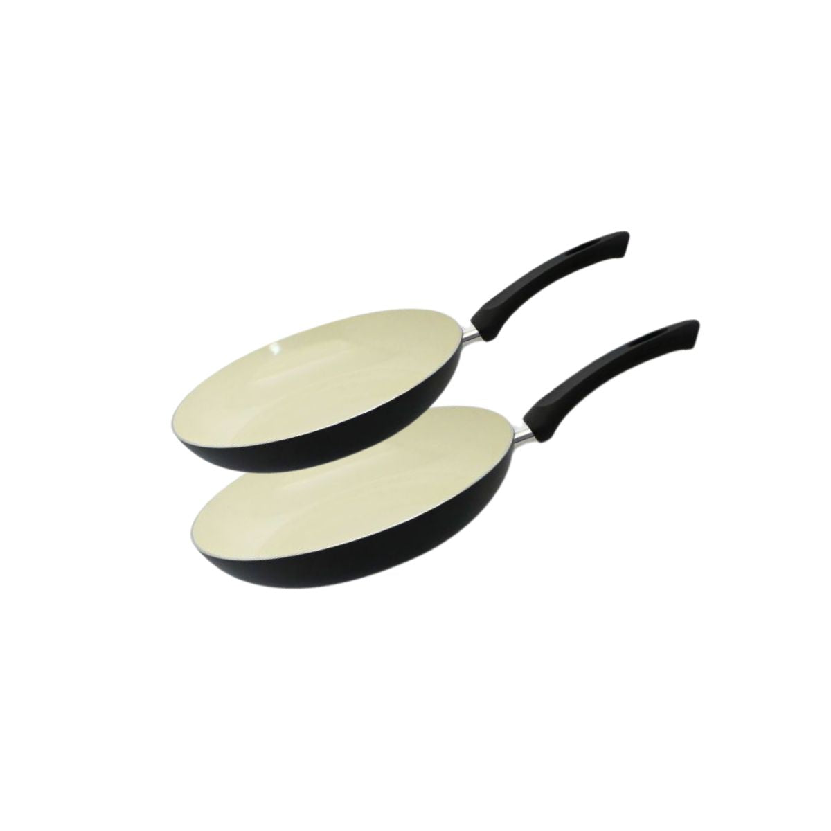Set de 2 Poêles de cuisson avec revêtement céramique sans PFAS, 20 cm et 24 cm Elo Pure Ceramica