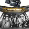 3 Inch Three Way Channel Car DVR Dash Cam with WiF Black Box Gravity Sensing Dvr Dashcam Rotation  Video Reversing Image Loop
