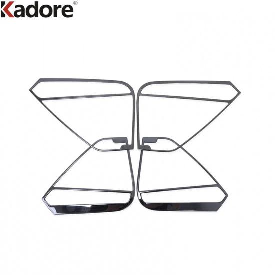 For Volkswagen VW Tiguan MK2 2017-    Steel Car Inner Door Audio Loud Speaker Cover Trim Interior Accessories