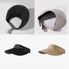 Upgrade Oversized Seamless Sun Hat Unisex Outdoor Lightweight Wide Brim Sunshade Cap