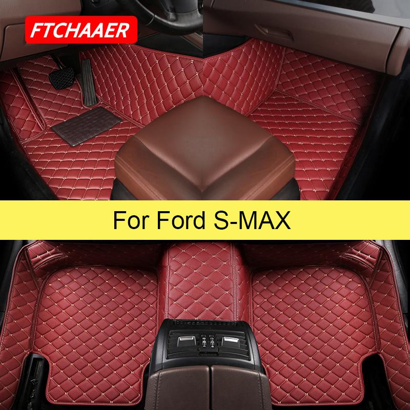 

Автомобильные коврики FTCHAAER для Ford S-MAX C-MAX, аксессуары для ног Coche