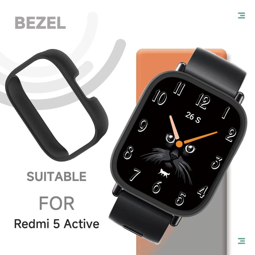 Case for Xiaomi Redmi Watch 5 Active Matte PC Cover Protective Hollow Bumper Shell for Redmi Watch 5 Lite Smartwatch Accessories