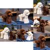Pelúcia Gigante de Poodle Cão Figura Animal Para Presente de Crianças Edição de Colecionador