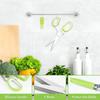 Multifunctional 5 Layers Stainless Steel Knives Kitchen Scissors Scallion Cutter Herb Laver Spices Cook Cut Shredders & Slicers