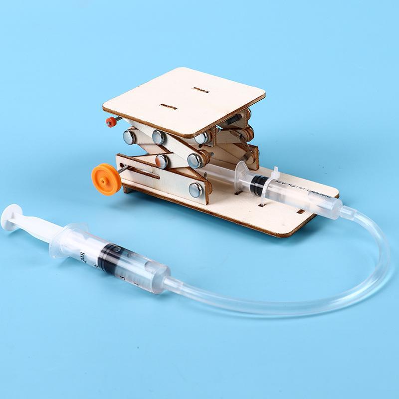 DIY Hydraulic Lift Model Kit for Students
