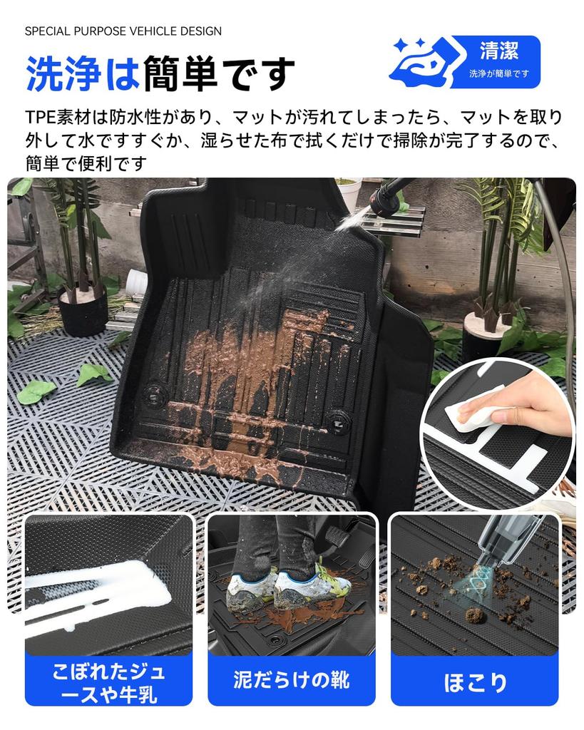 3D Floor Mats for Toyota New 90 Series 2022 Present Custom Car Mats for Voxy Nova Made of TPE for Your and Easy Protective Parts Hybrid Vehicles Set