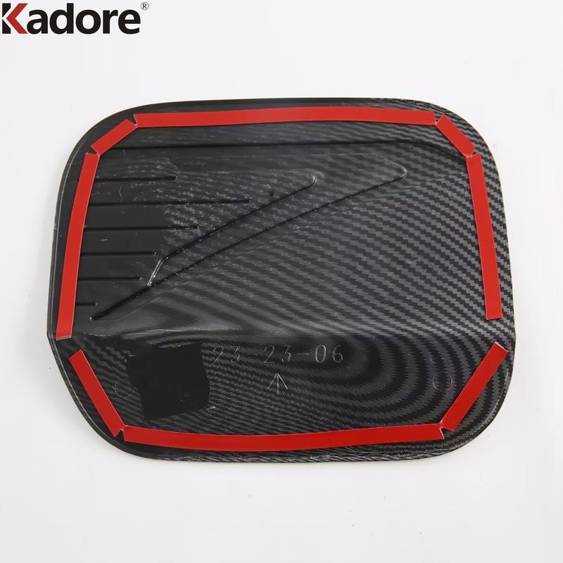 

For Hyundai Santa Fe 2024 2025 2026 Carbon Fiber Car Fuel Tank Cover Trim Gas Oil Filler Cap Frame Overlay Accessories