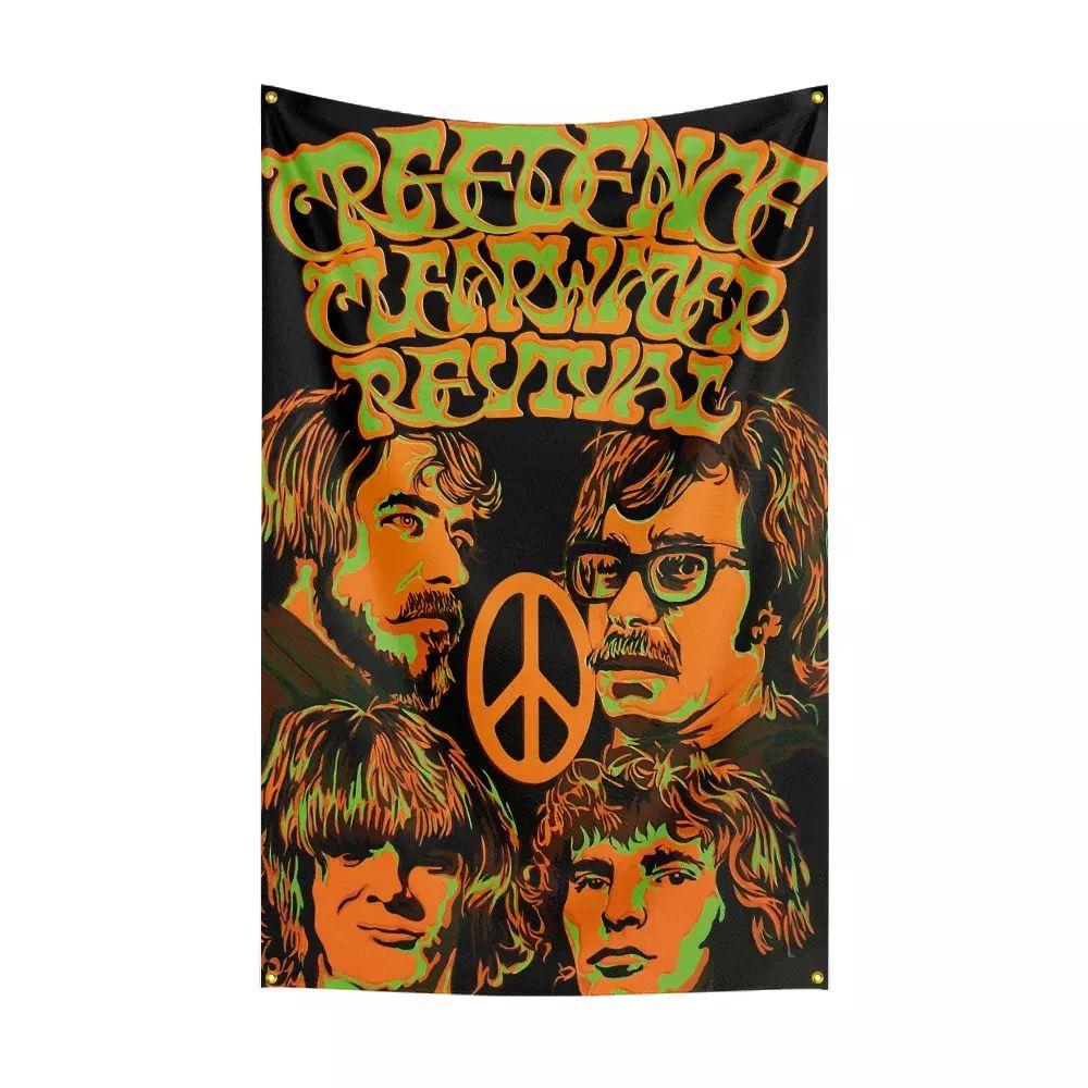 Tapestry flag of the heavy rock band Creedence 75x100