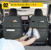 YORKNEIC Seat Kick Guards for Suzuki and Nomad Seat Back Synthetic Kick Car Seat Storage Scratch and Stain Driver Passenger Set of 2 Jimny, Sierra,