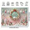 Merry ChristmasTree Gift Boxes  Backdrop Xmas Decoration Background Winter Backdrop Decorations For Photo Studio Photo Booth Christams Party