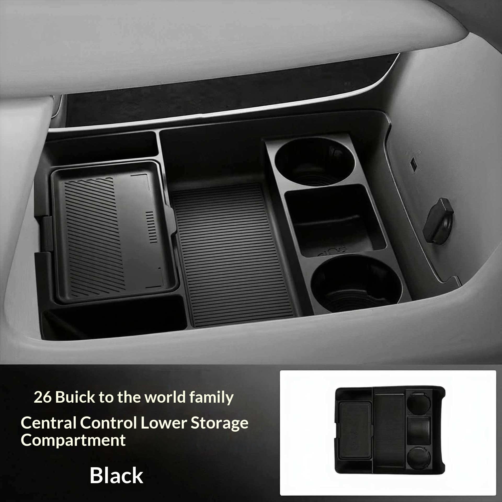 

Suitable for 26 Models of Buick Zhijing Shijia Central Control Storage Box, Glasses Storage Box, Car Supplies Accessories чёрный