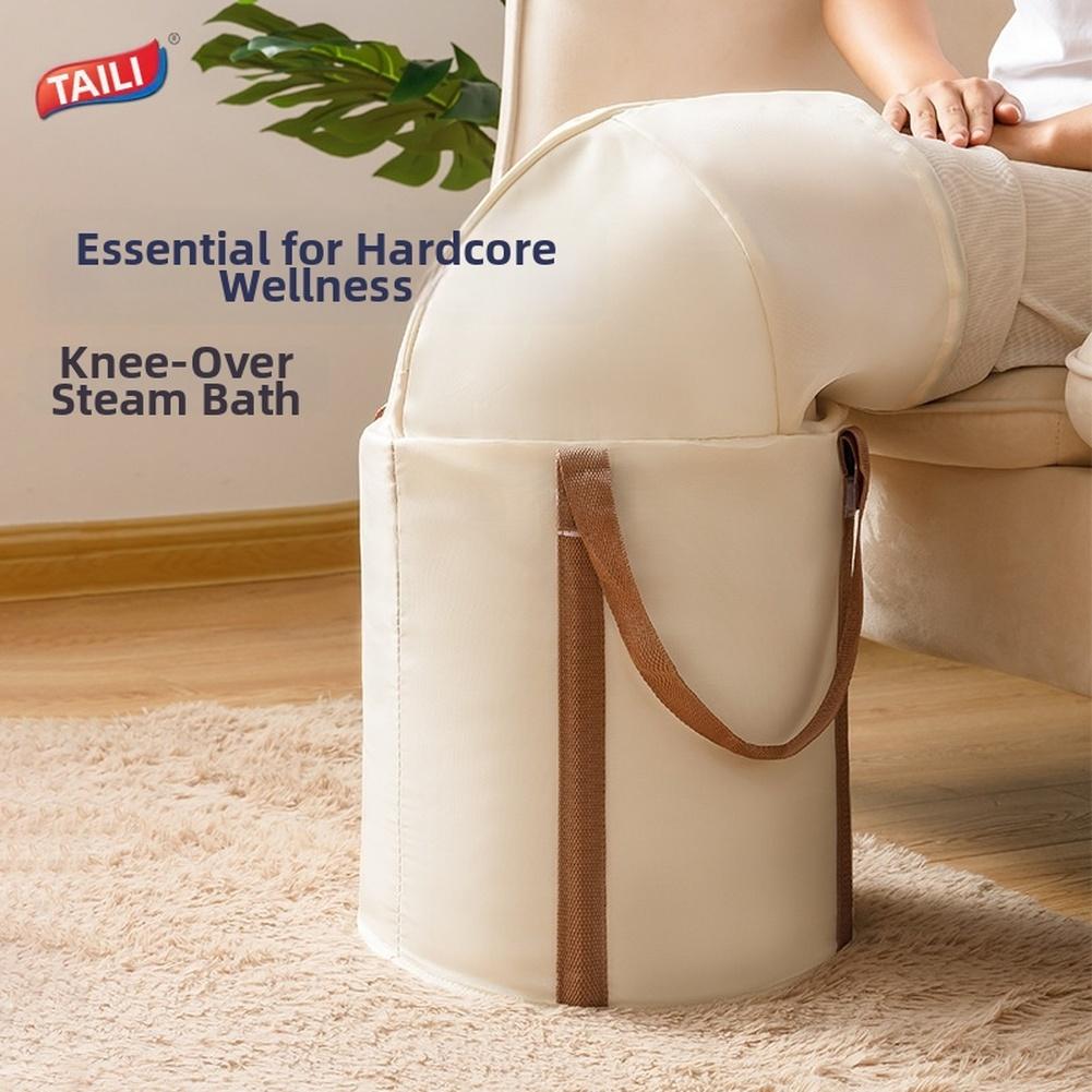 1PC Foldable Foot Soak Bag Lid-mounted Taller Version Soaking Bag With Lid Portable Foot Bath For Adults Travel Storage Case