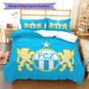 FC Luzern  Pattern Bedding Quilt Set Quilt Cover Pillowcase Home Decoration Birthday Gift (1 * duvet cover + 2 * pillowcase, without core)
