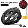 X-TIGER Adult Bicycle Helmet Breathable Lightweight Unisex Road Mountain Cycling Helmet with LED Taillight and Adjustable Straps